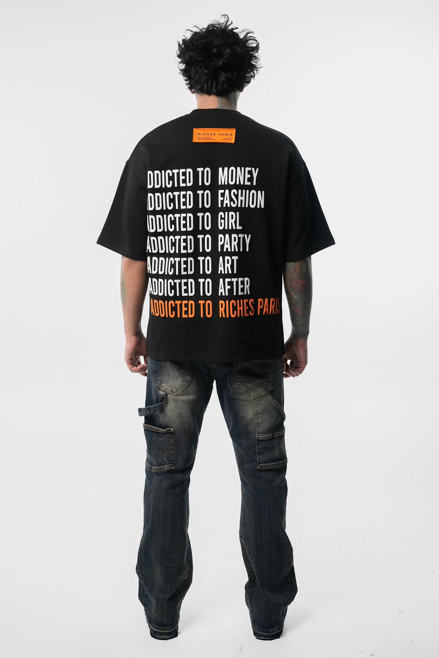 T-Shirt - RICHES PARIS "ADDICTED"