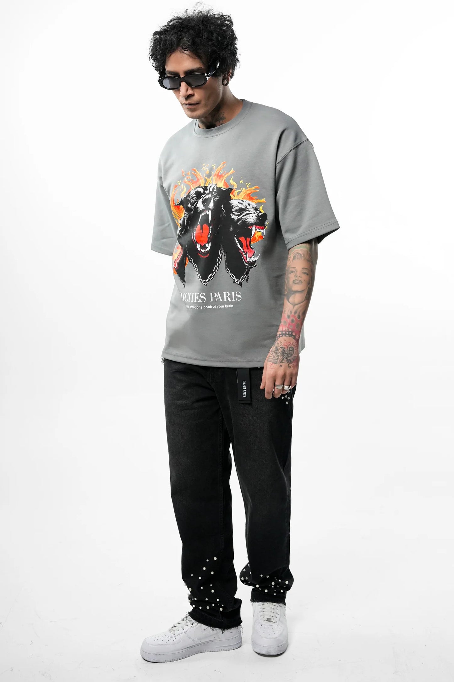 T-Shirt - RICHES PARIS "CERBERE"