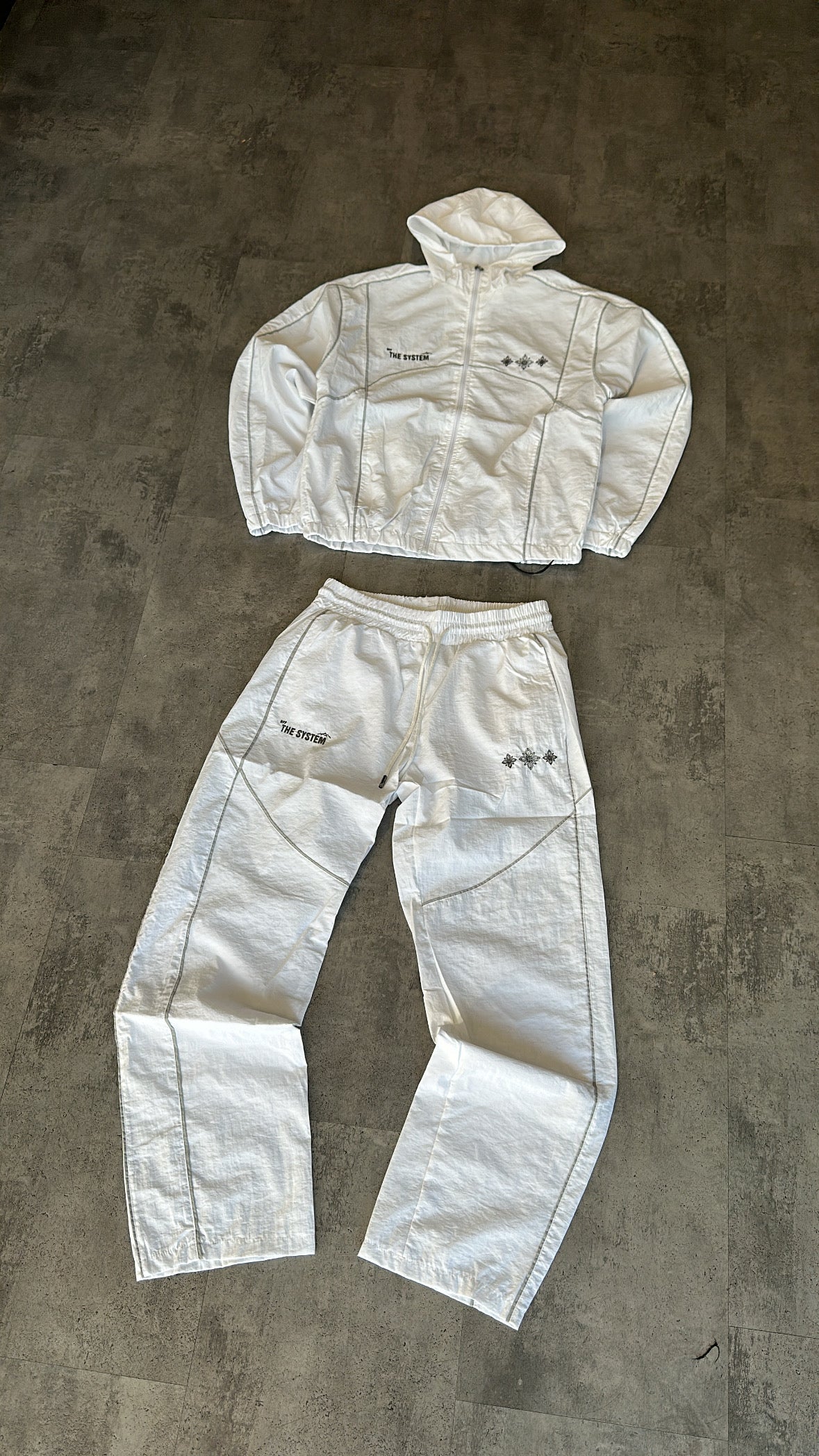 Ensemble The System Noir, Blanc, Violet