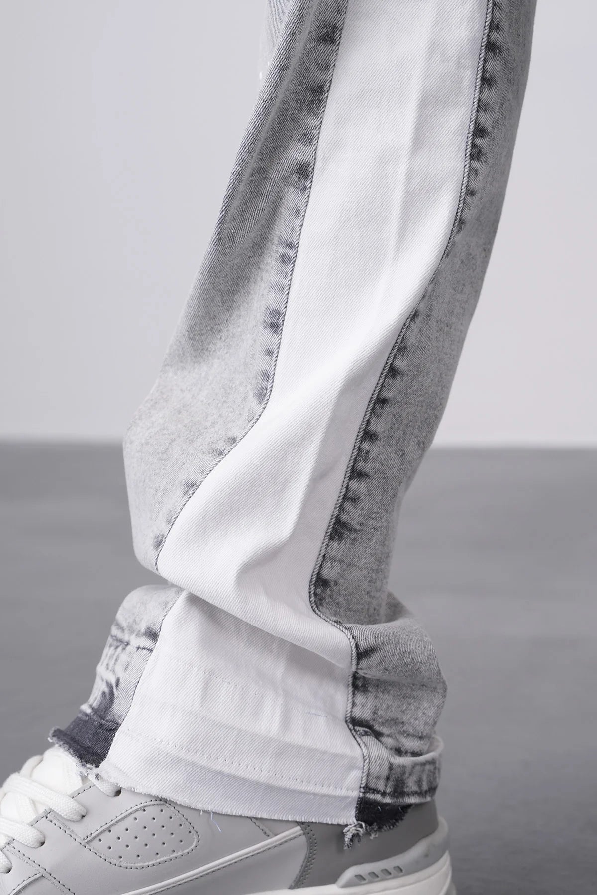 Jean Flare Light Grey