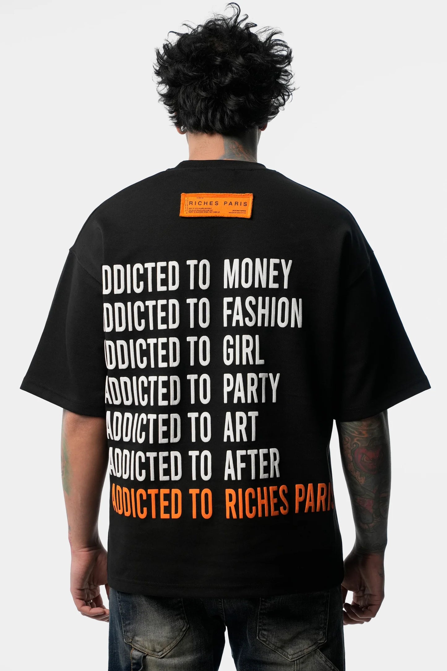 T-Shirt - RICHES PARIS "ADDICTED"