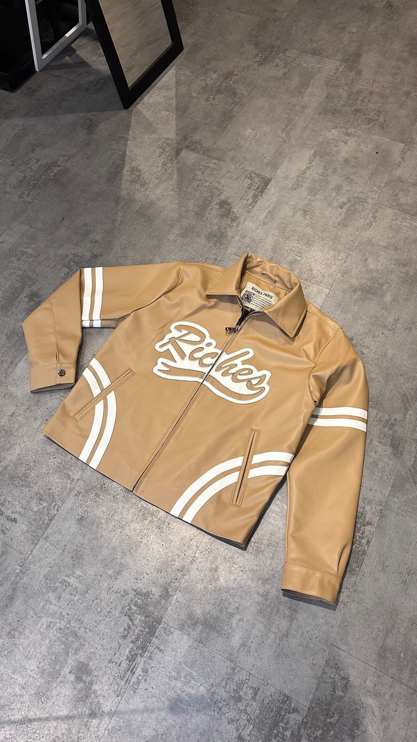 Veste Cuir - RICHES PARIS