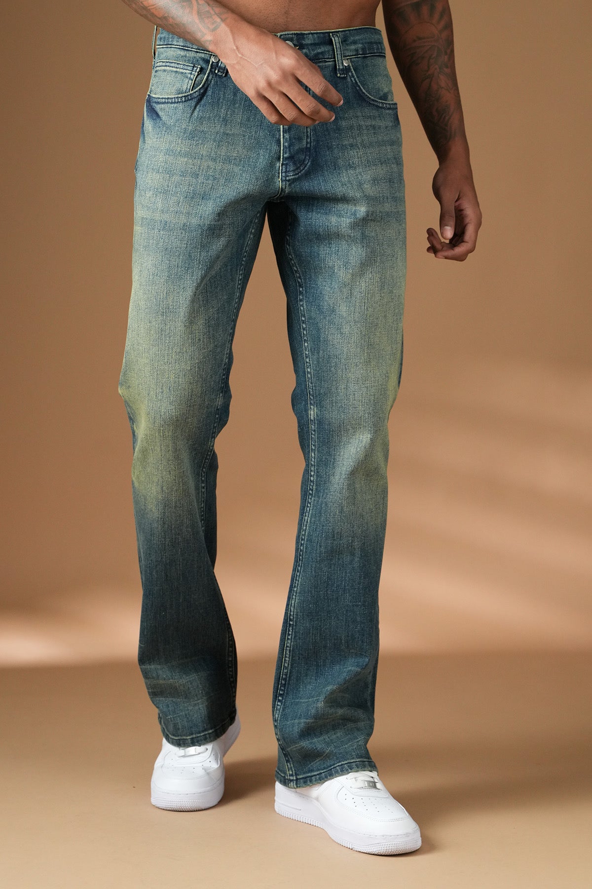 Jean flare denim vintage IKAO