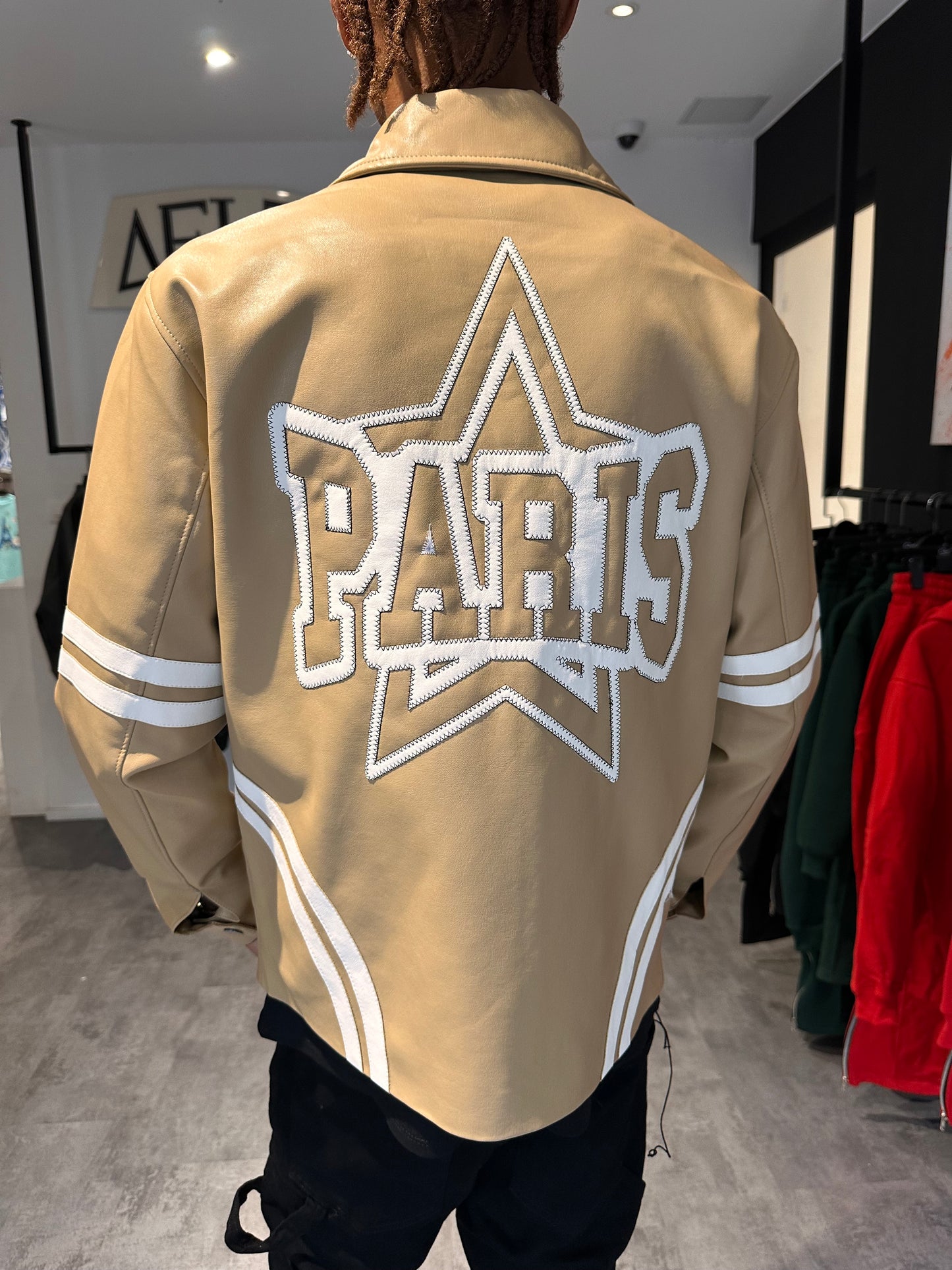 Veste Cuir - RICHES PARIS
