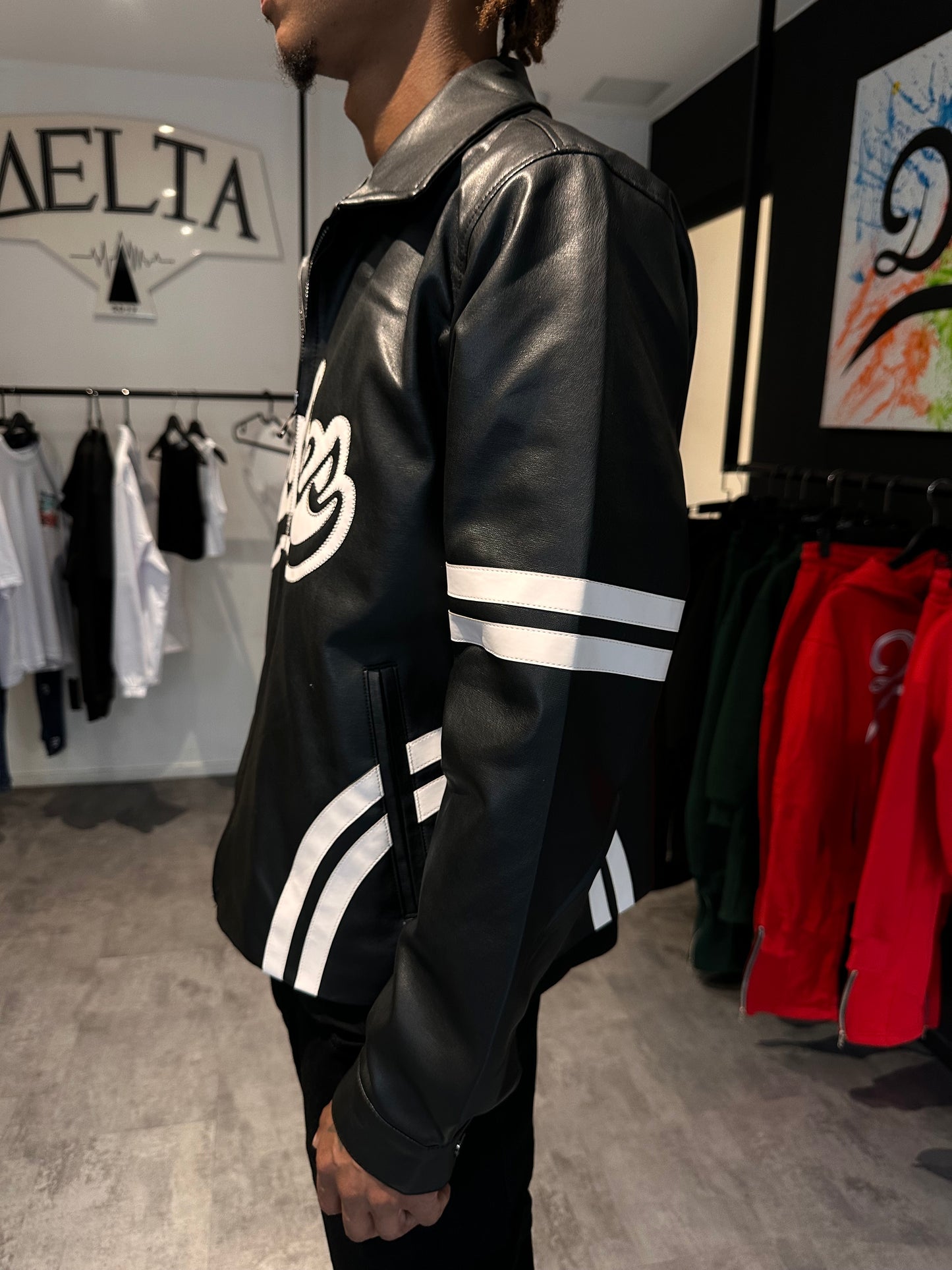 Veste Cuir - RICHES PARIS