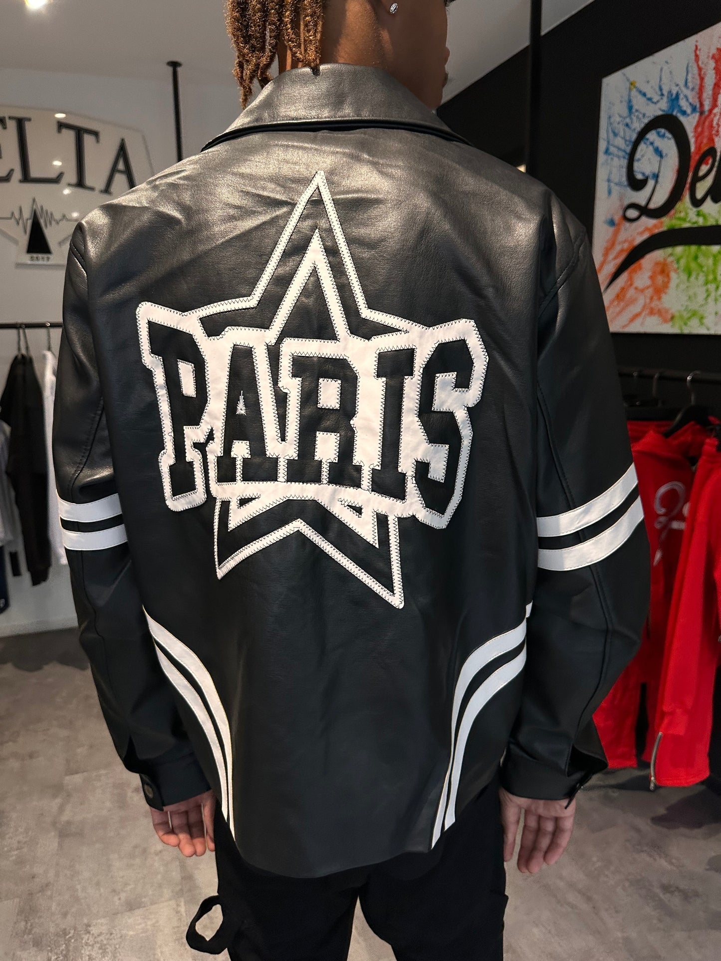 Veste Cuir - RICHES PARIS