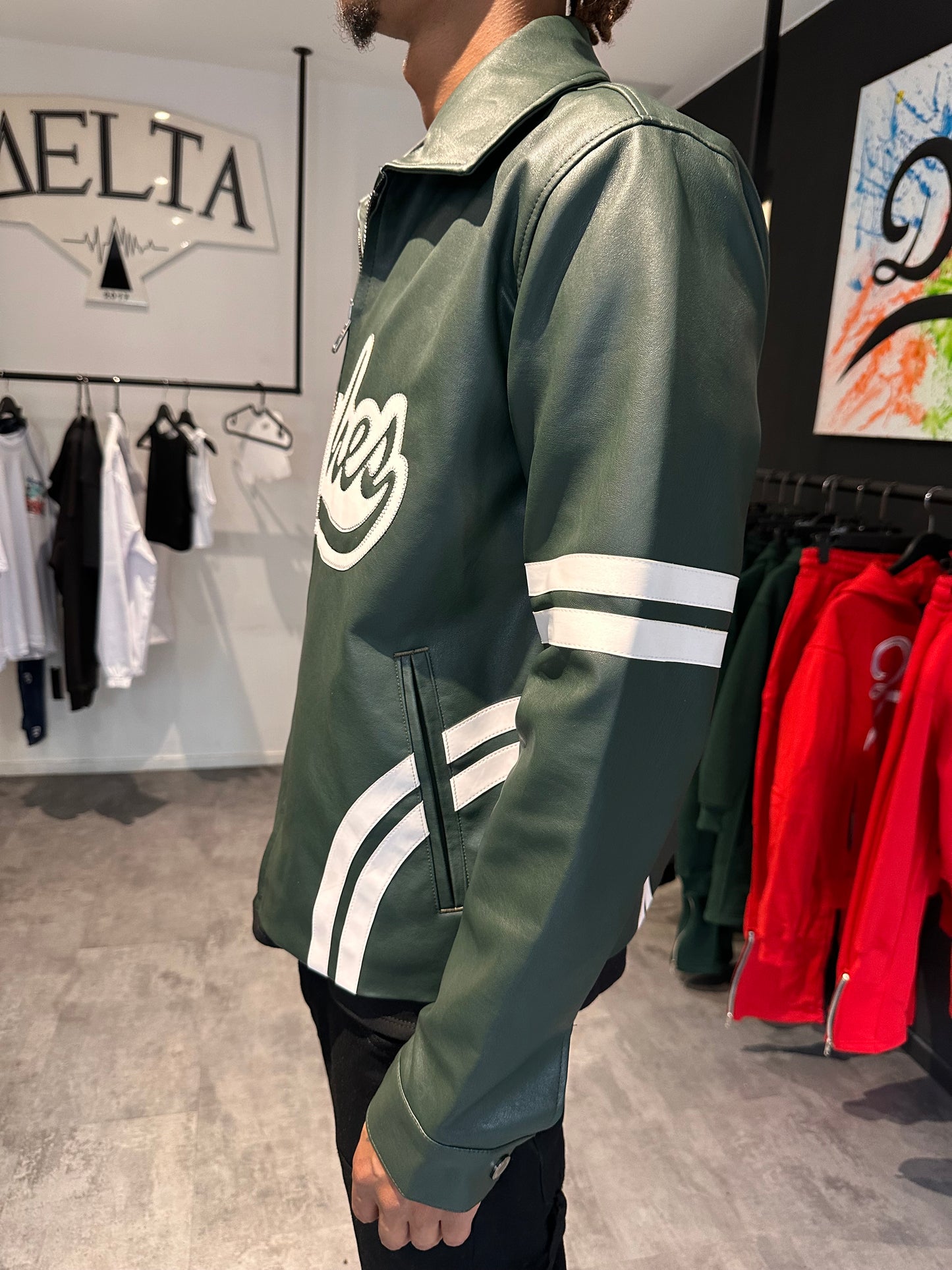 Veste Cuir - RICHES PARIS