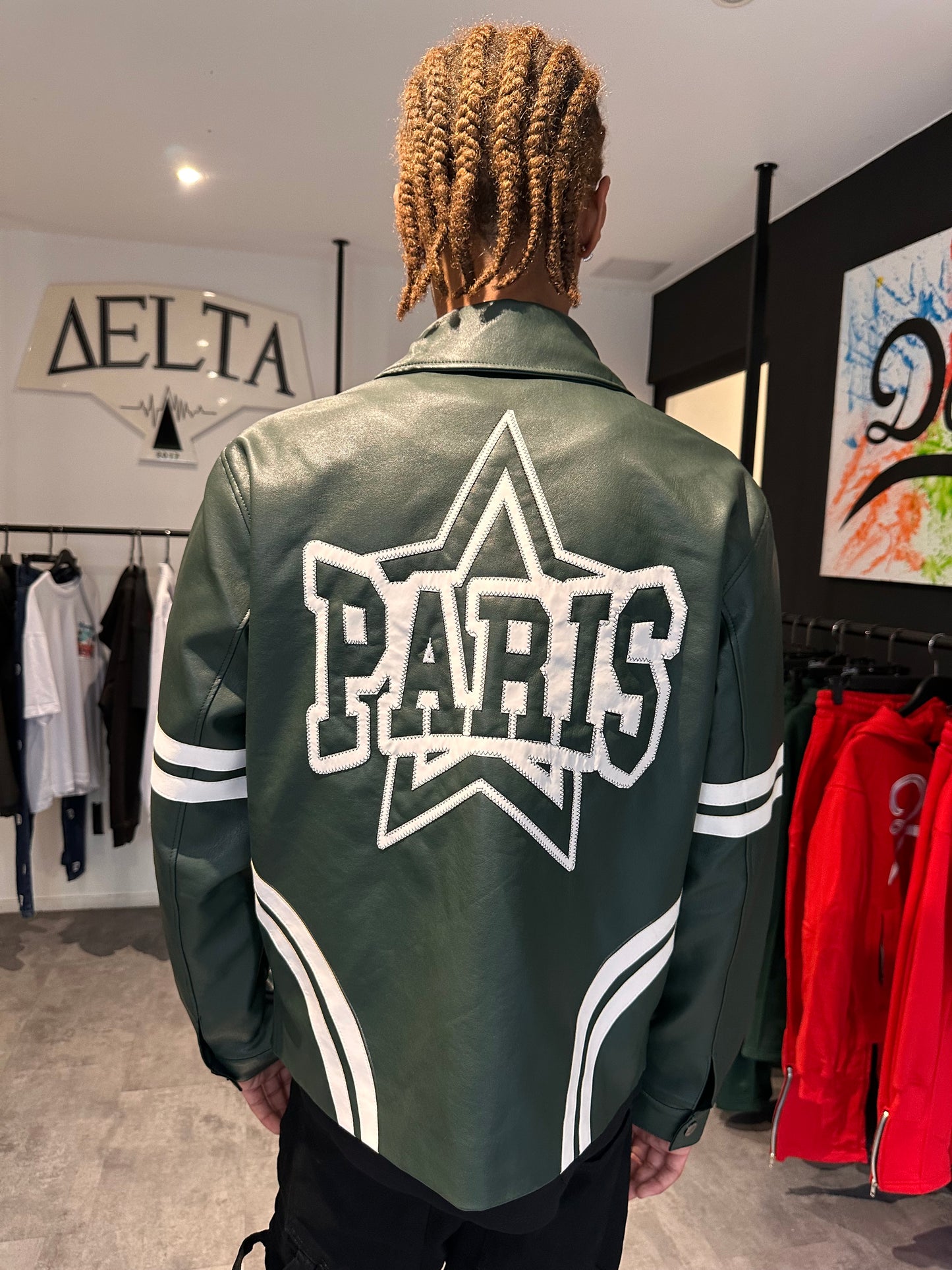 Veste Cuir - RICHES PARIS