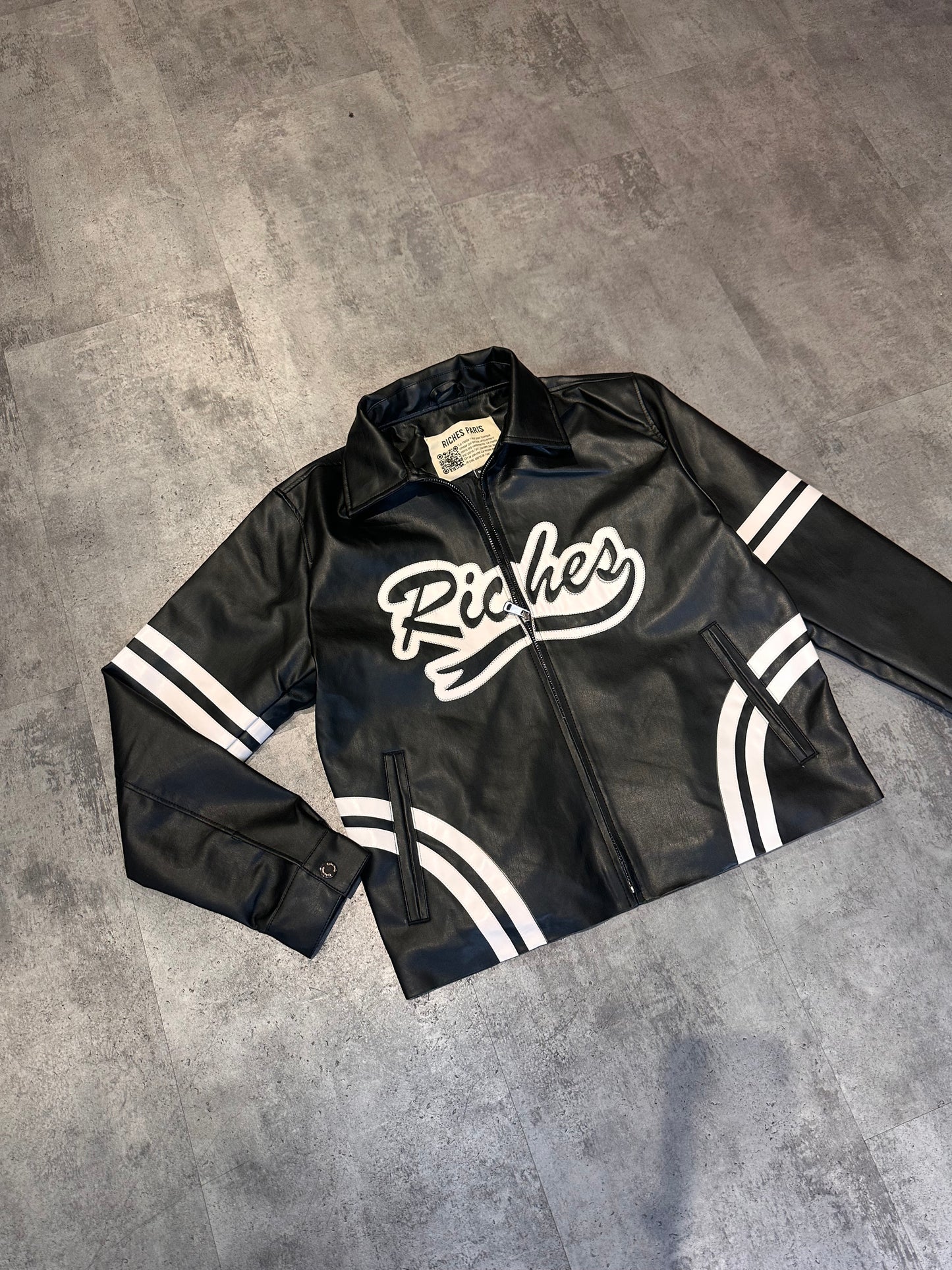 Veste Cuir - RICHES PARIS