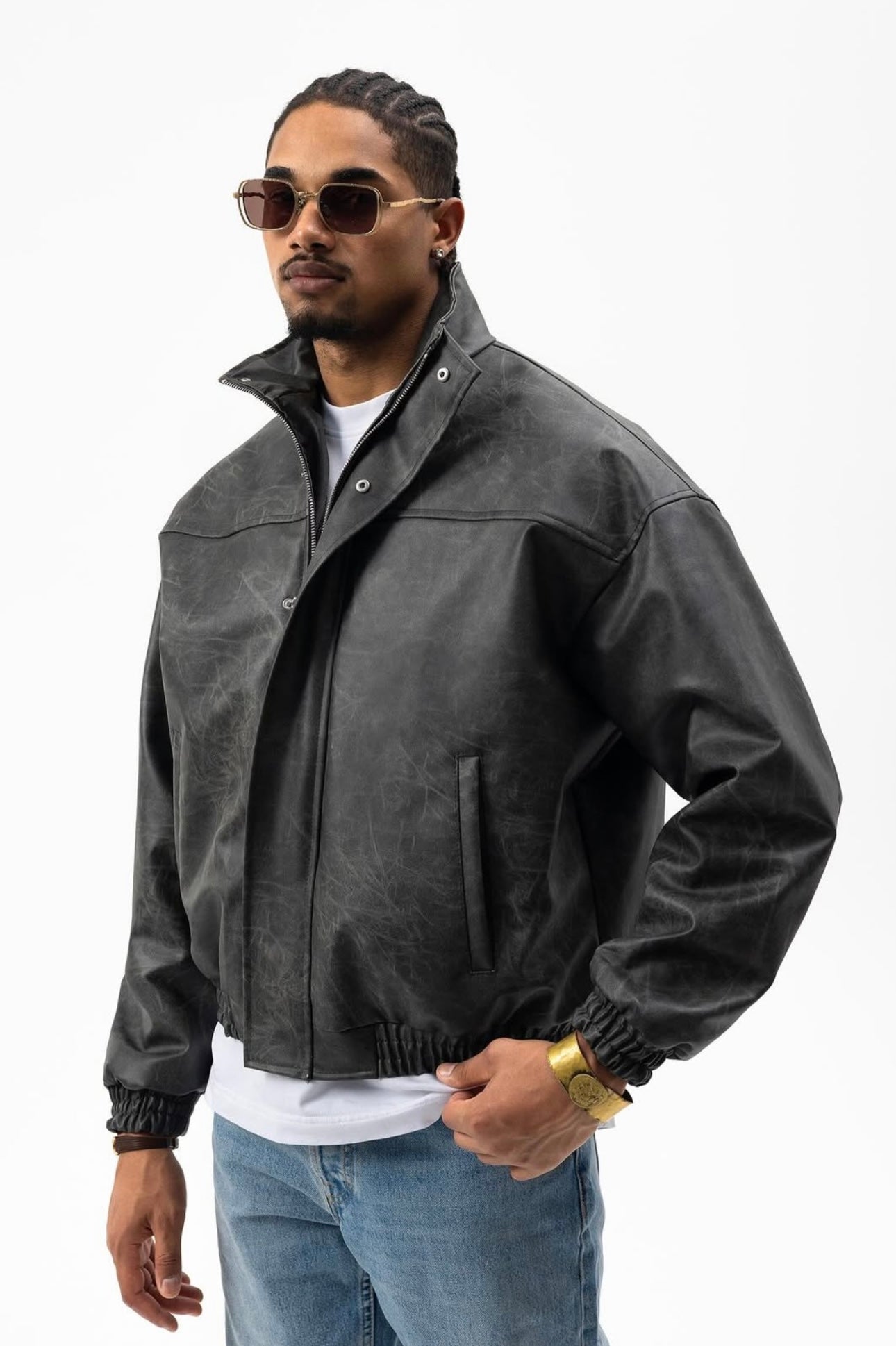 Veste “Urban Vintage Leather”