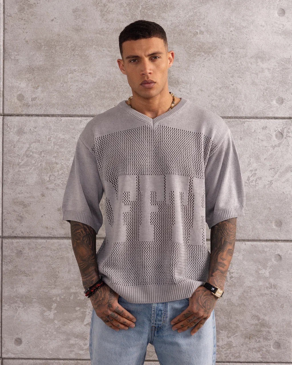 T-SHIRT EN MAILLE “FFTH”