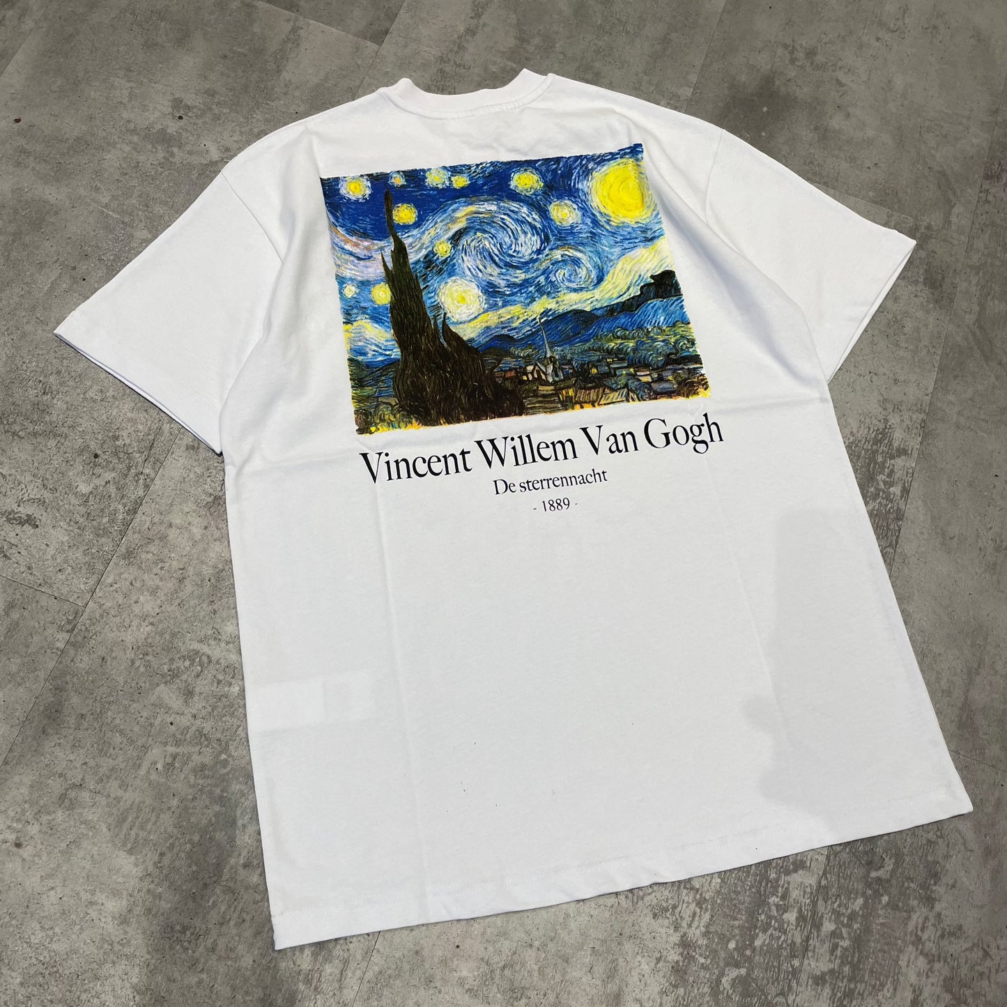 T-Shirt 'Art' - Blanc