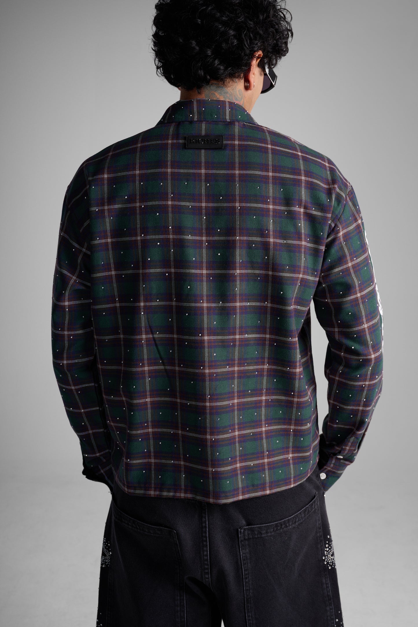 Chemise à carreaux "Riches Paris"