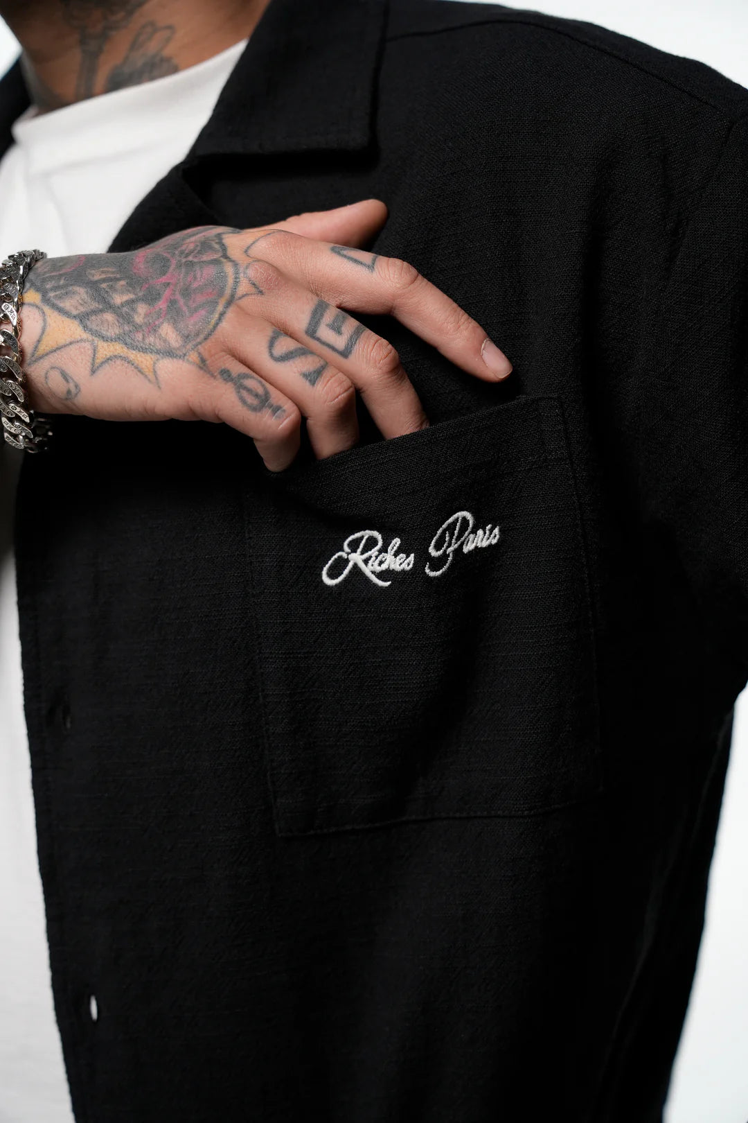 Chemise "Riches Paris" avec Broderie