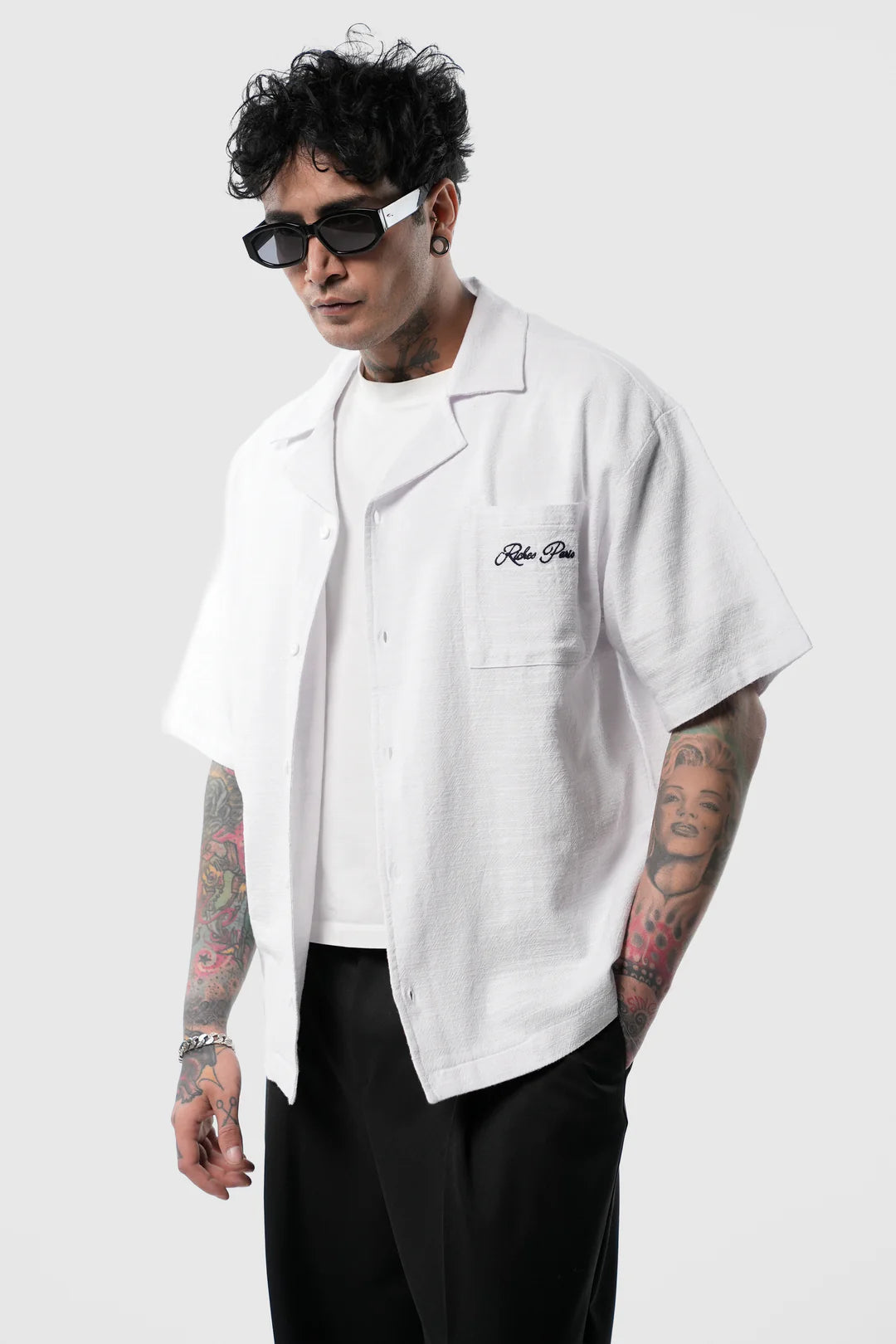 Chemise "Riches Paris" avec Broderie