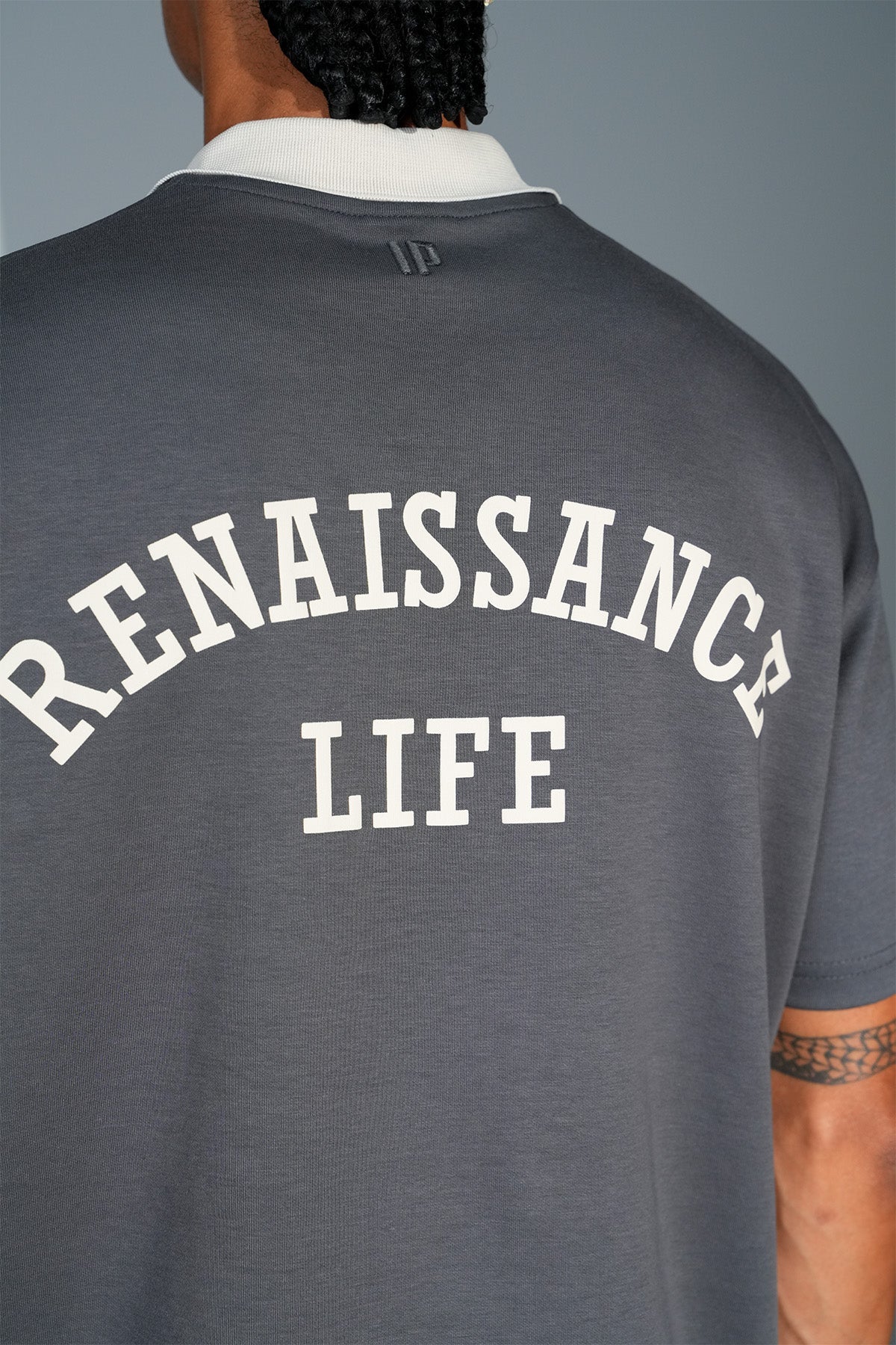 Ensemble Polo & Pantalon "Renaissance Life"- Noir et Gris