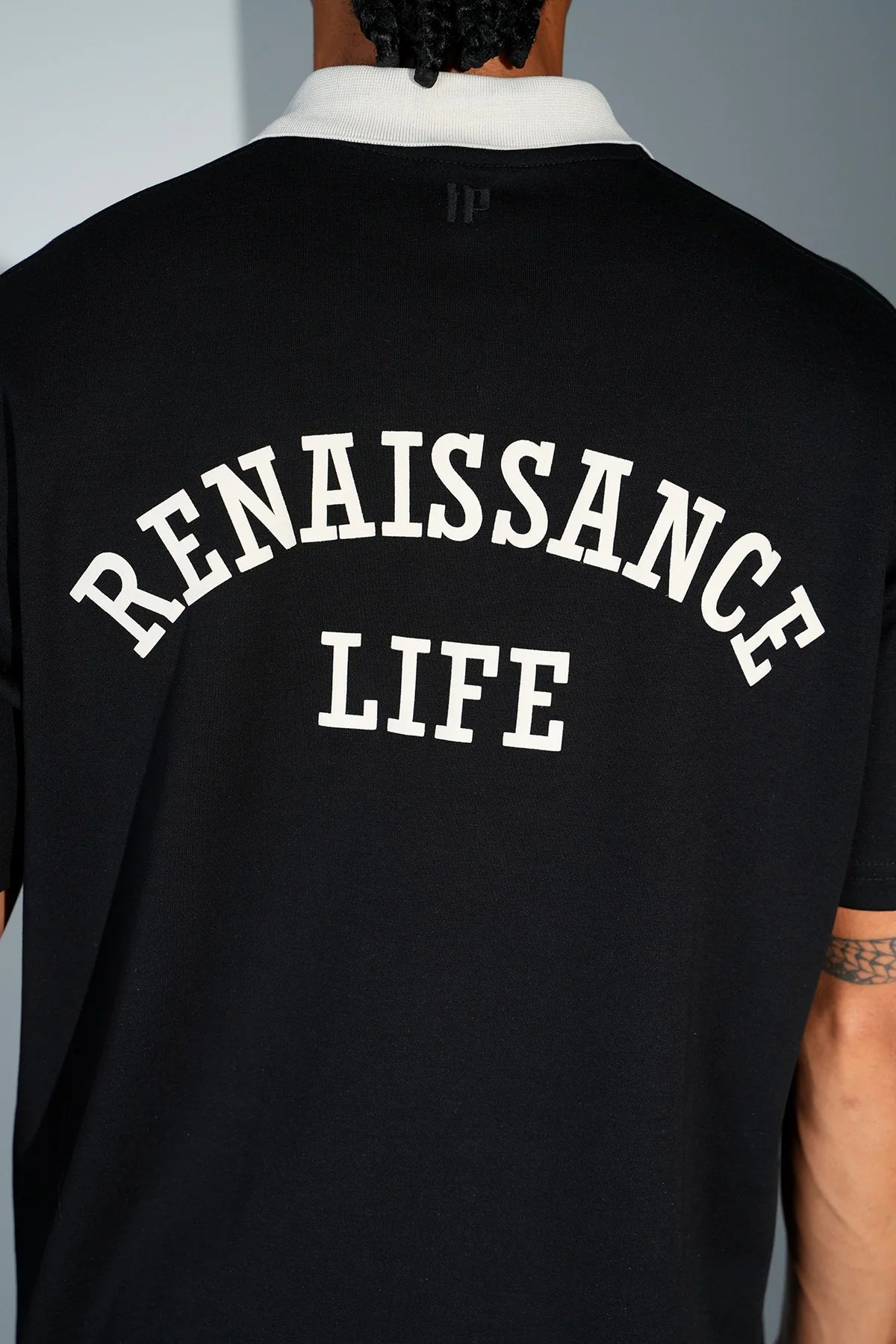 Ensemble Polo & Pantalon "Renaissance Life"- Noir et Gris