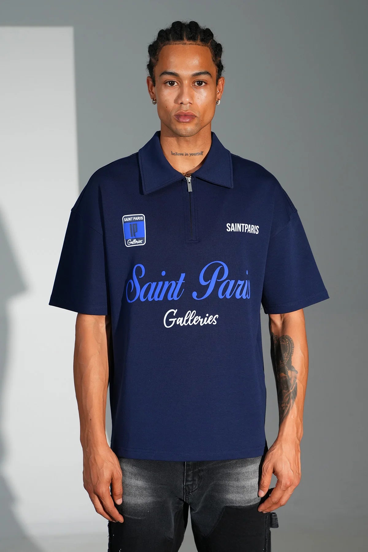 Polo Zippé "Saint Paris Galleries"