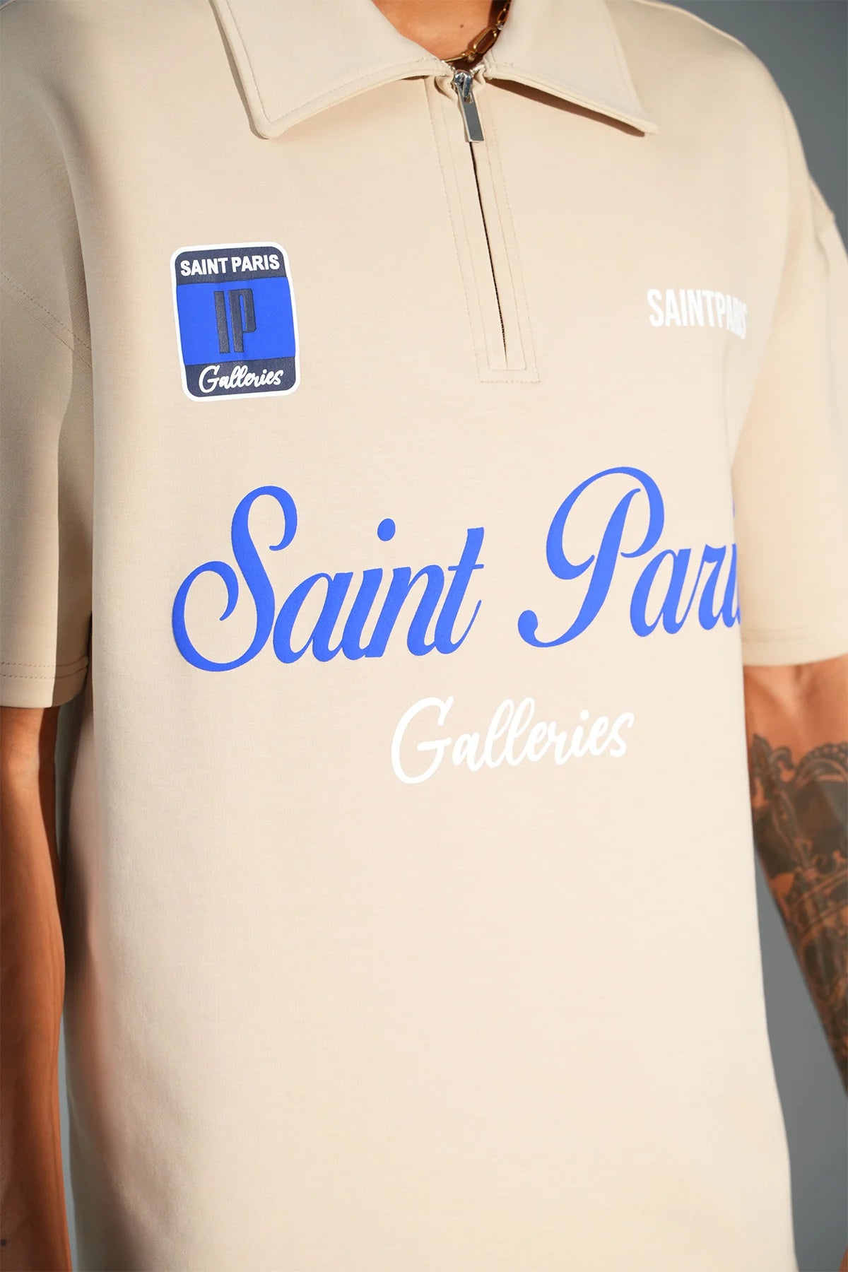 Polo Zippé "Saint Paris Galleries"