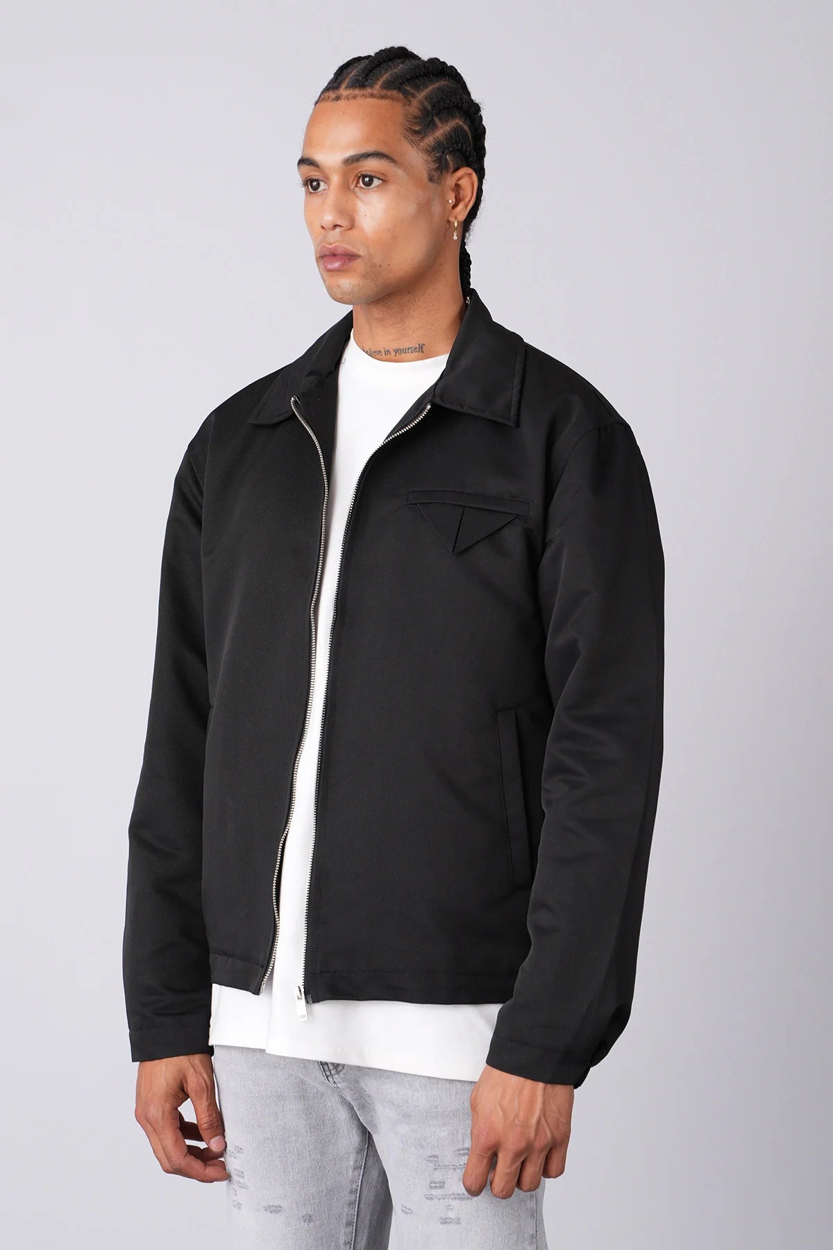 Veste Zippée Noire
