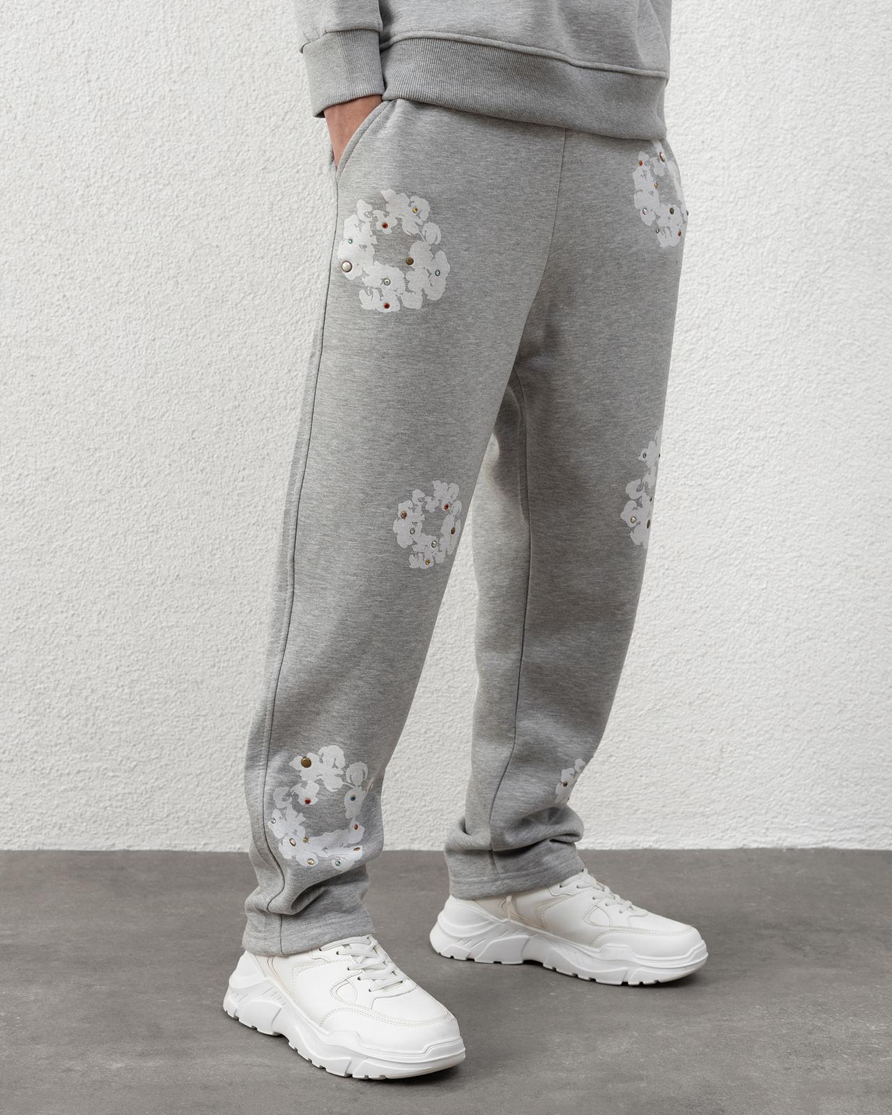 Ensemble Flower Gris