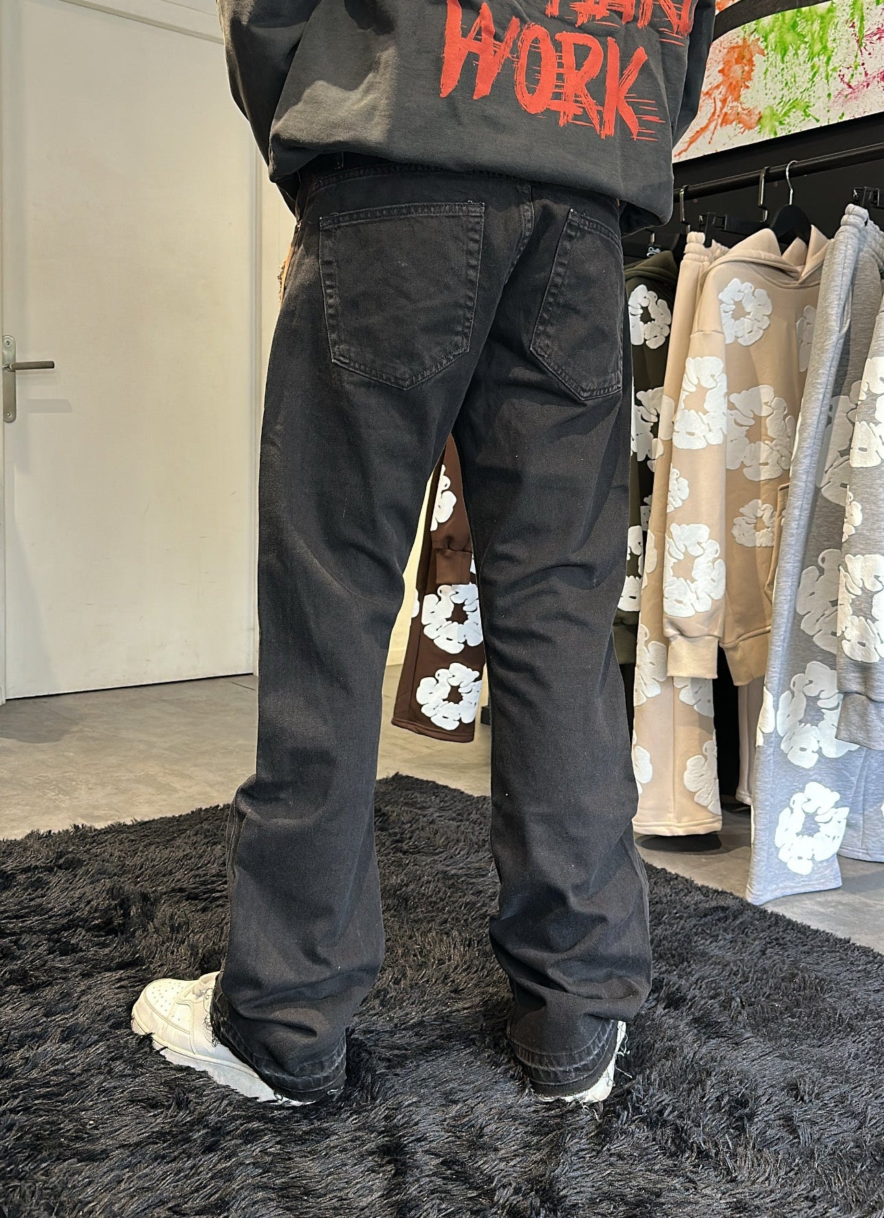 Jean Destroy Délavé – Black Rust