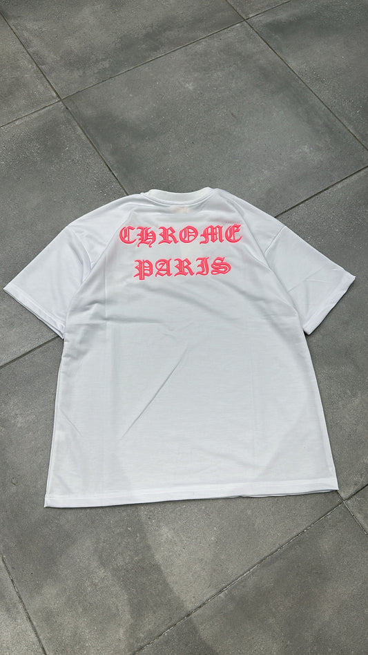 T-Shirt "Chrome" Blanc