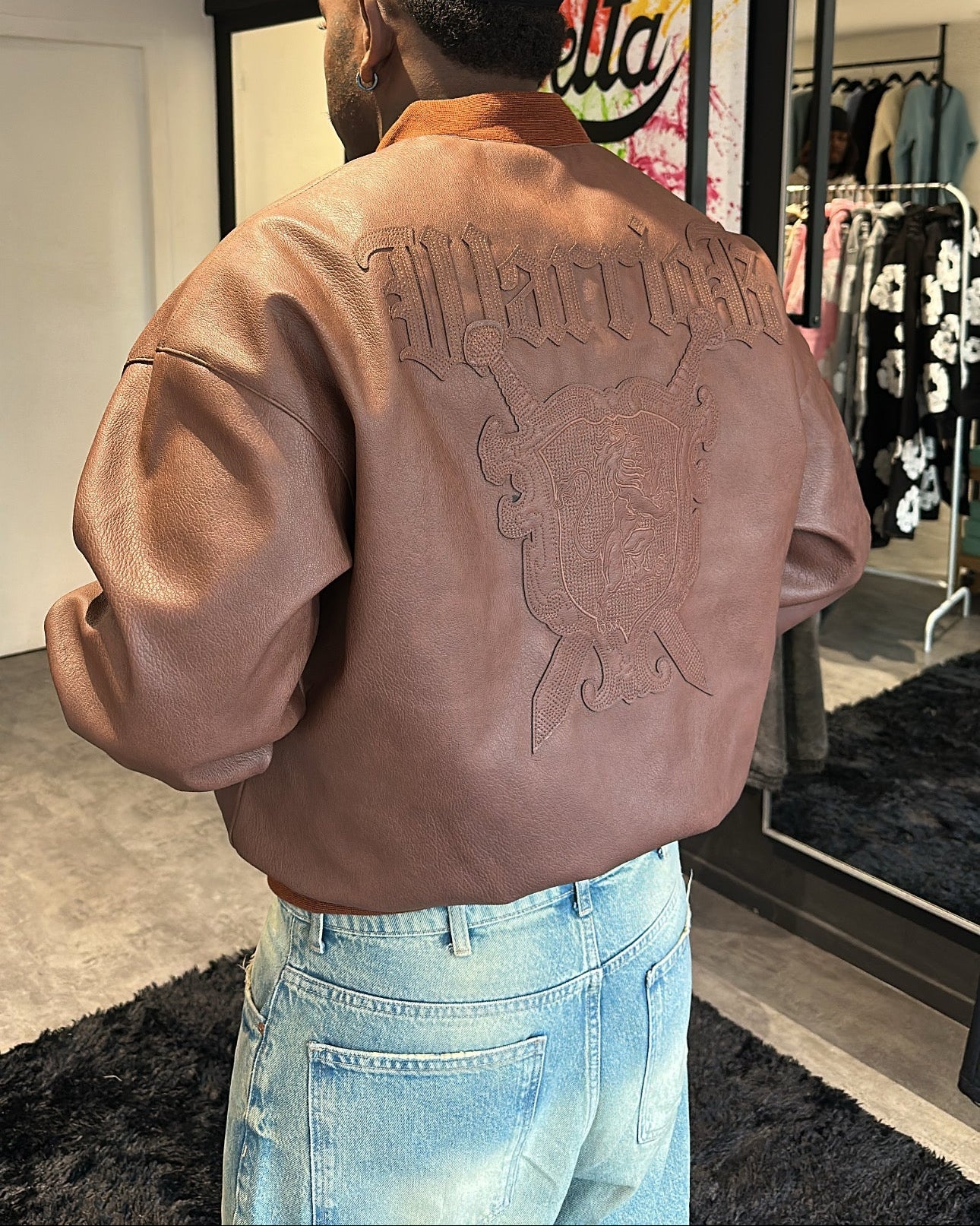 Veste “Warrior Spirit”- Noir et Marron