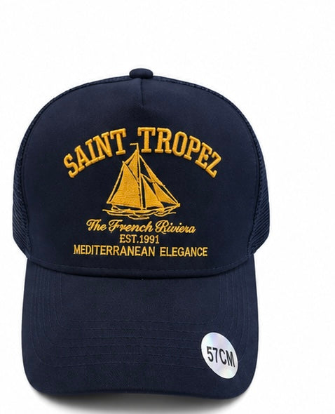 Casquette Trucker Saint-Tropez – Bleu Marine