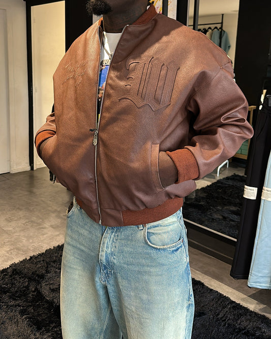 Veste “Warrior Spirit”- Noir et Marron