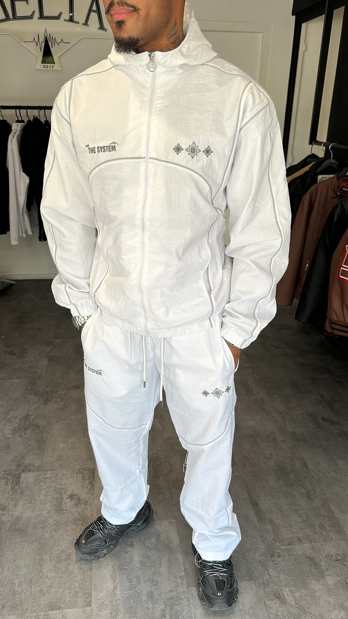 Ensemble The System Noir, Blanc, Violet