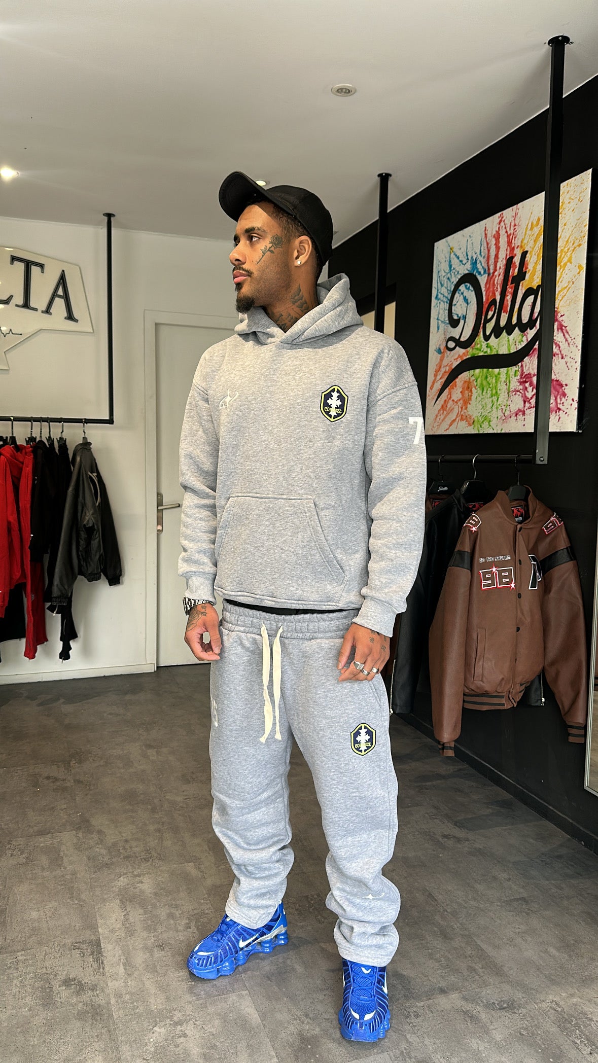 Ensemble 75 Rose,Gris