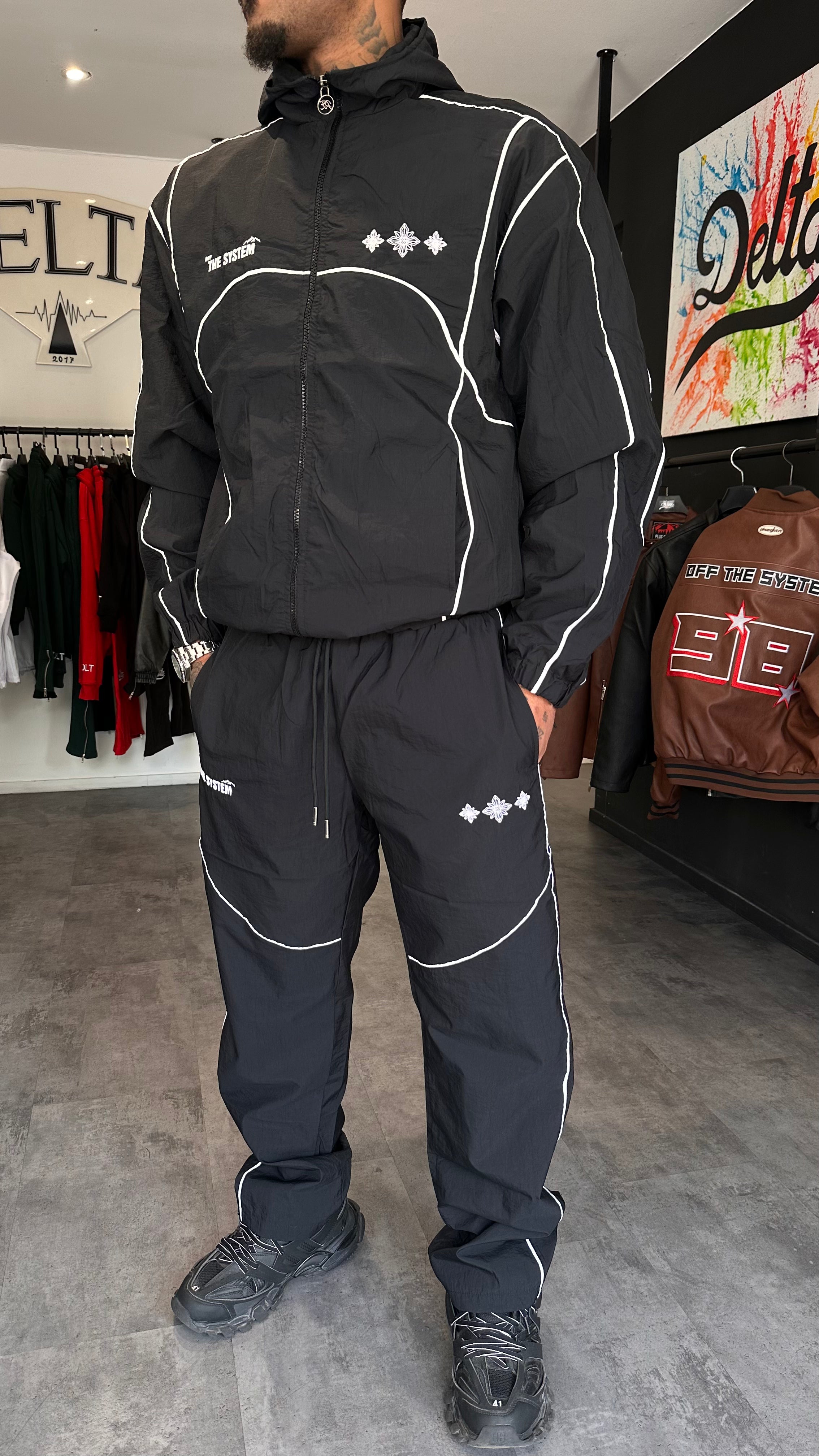 Ensemble The System Noir, Blanc, Violet