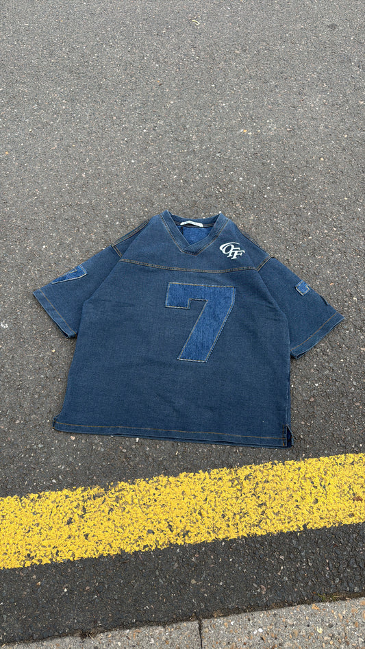 Denim Football Set “Seven”