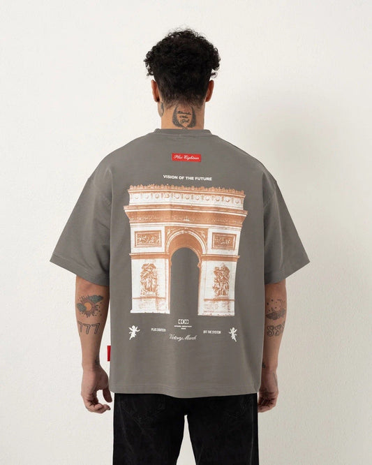 T-Shirt  "Triomphe" Gris