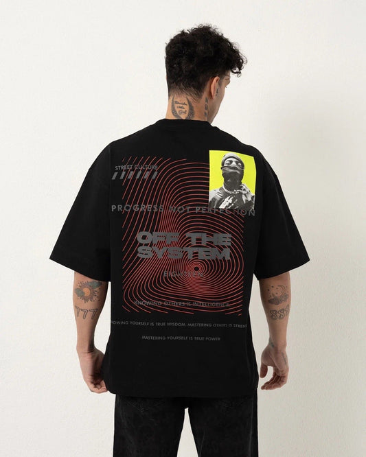 T-Shirt  "Off the System" Noir