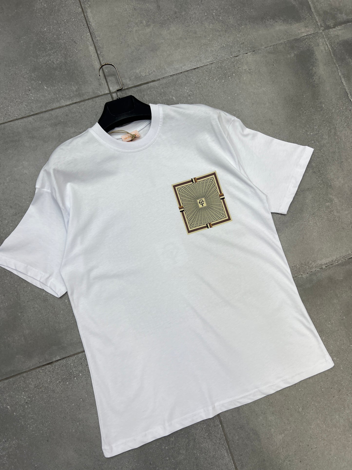T-Shirt "C.T" Blanc
