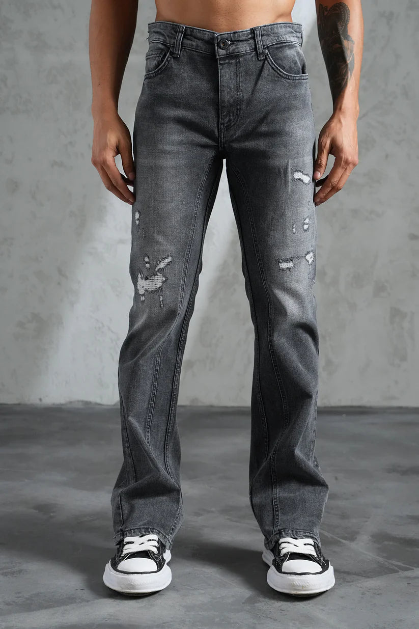 Jean Destroy Grey Vintage