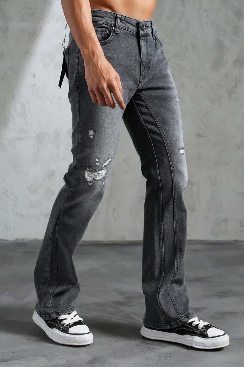 Jean Destroy Grey Vintage