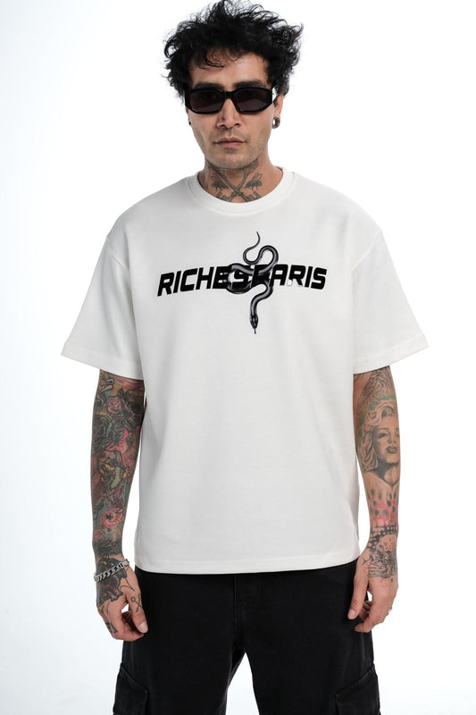 T-shirt RICHES PARIS – Snake Logo