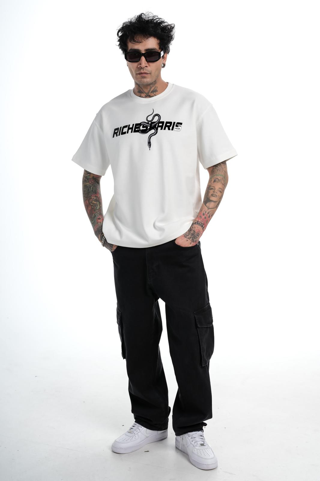 T-shirt RICHES PARIS – Snake Logo