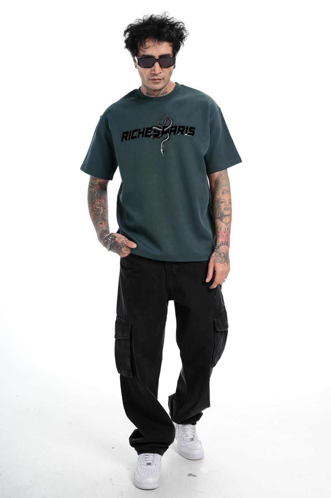 T-shirt RICHES PARIS – Snake Logo