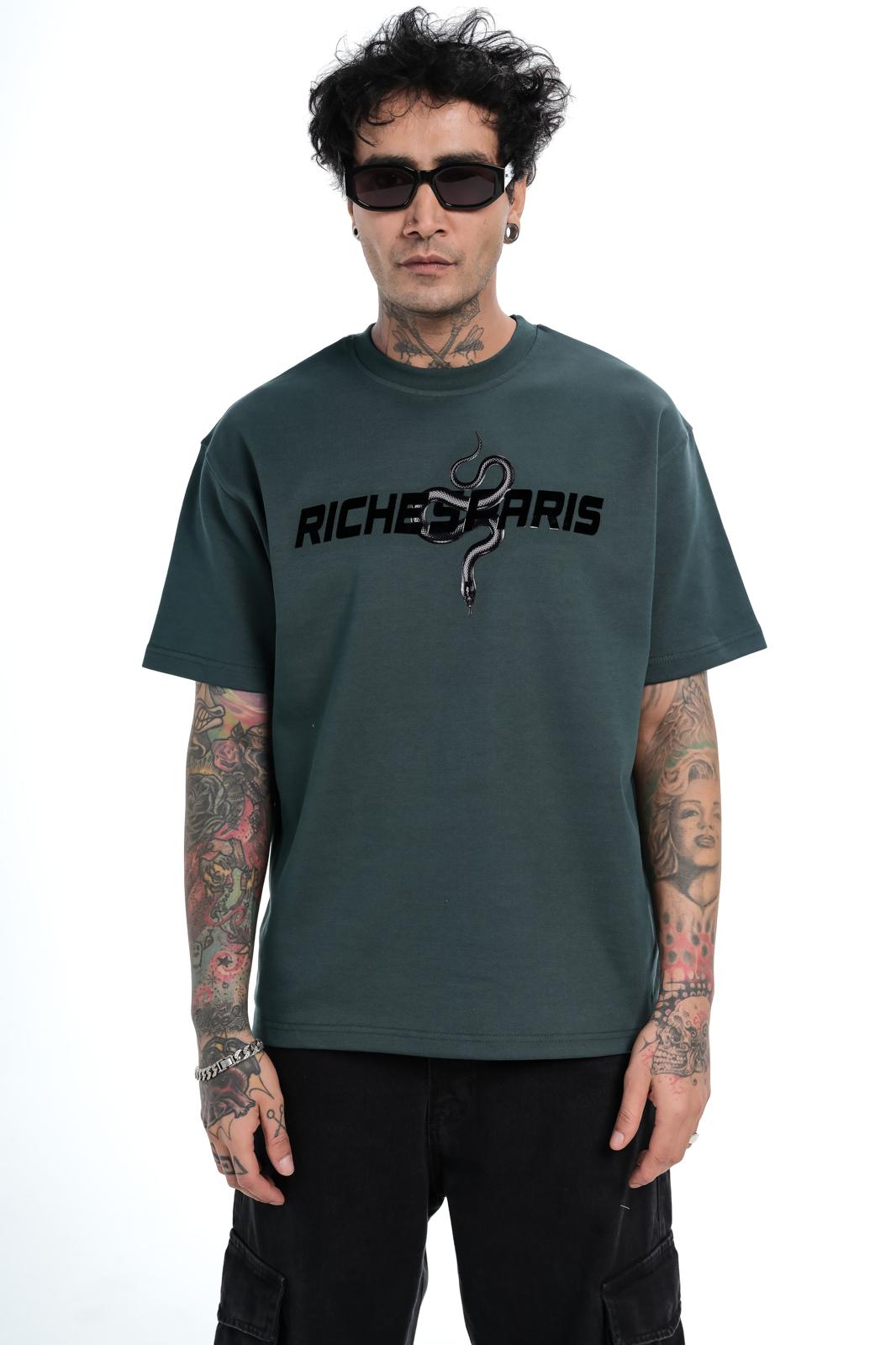T-shirt RICHES PARIS – Snake Logo