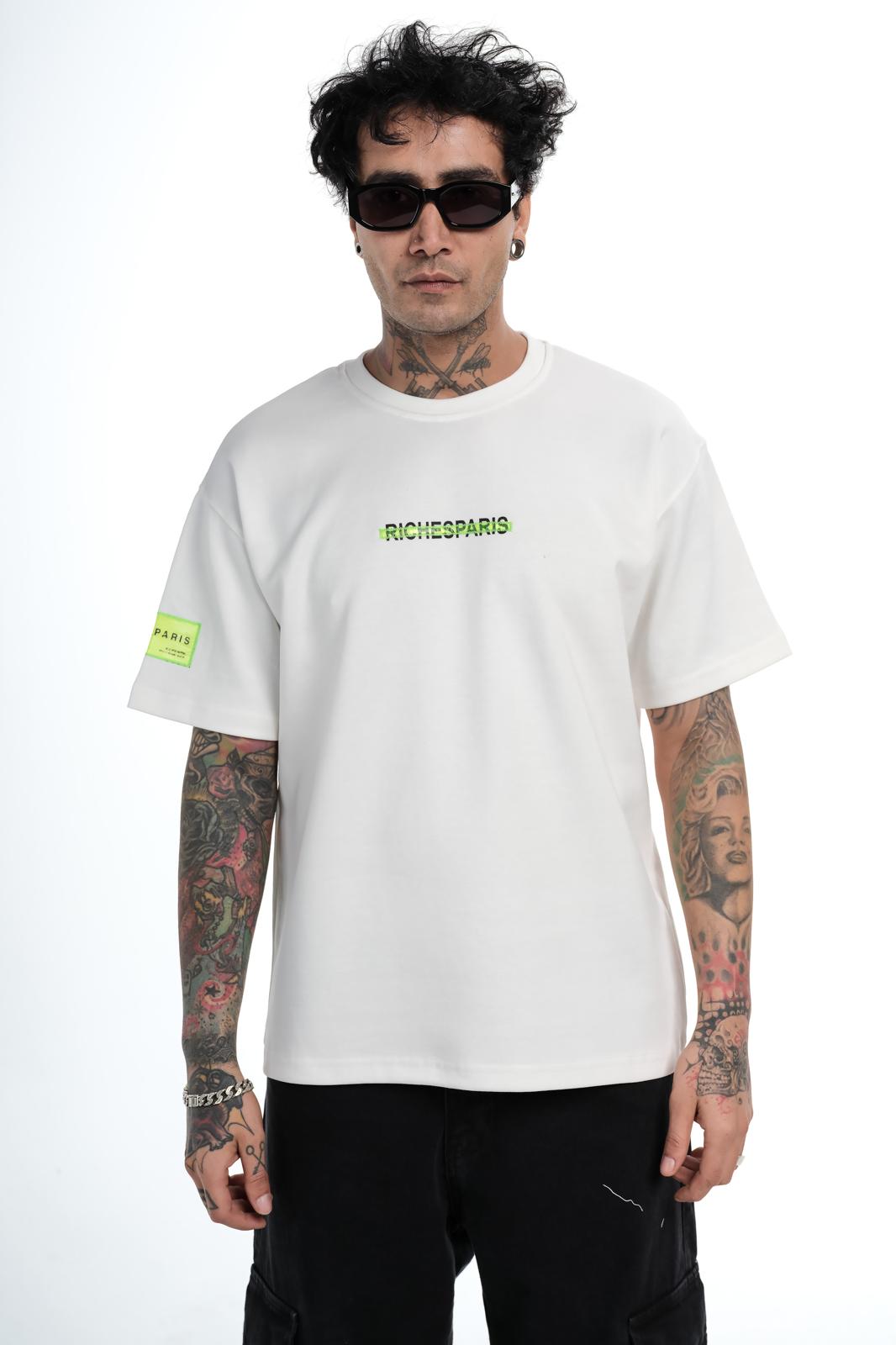 T-shirt RICHES PARIS – Signature Neon