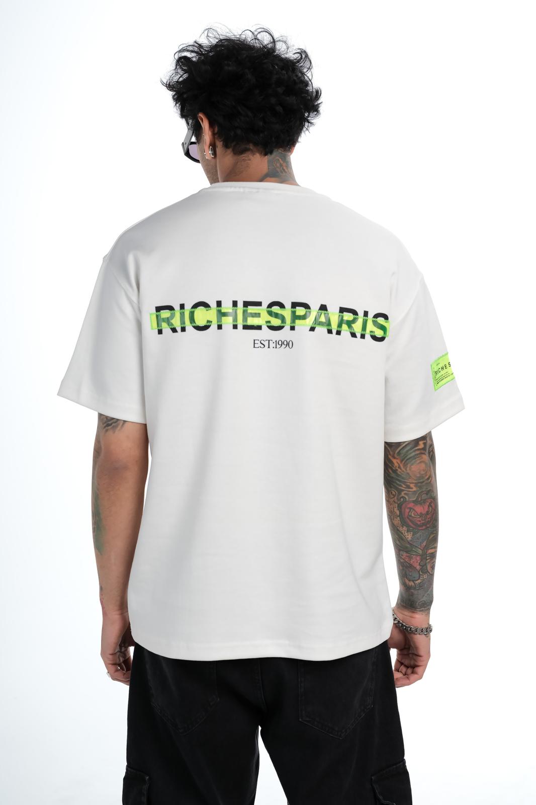 T-shirt RICHES PARIS – Signature Neon