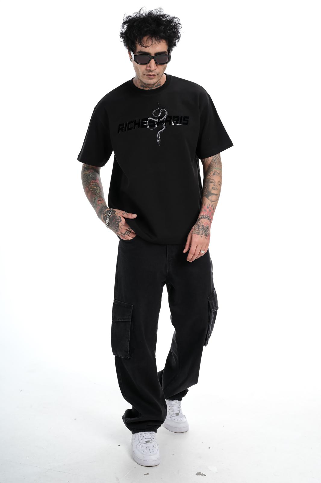 T-shirt RICHES PARIS – Snake Logo