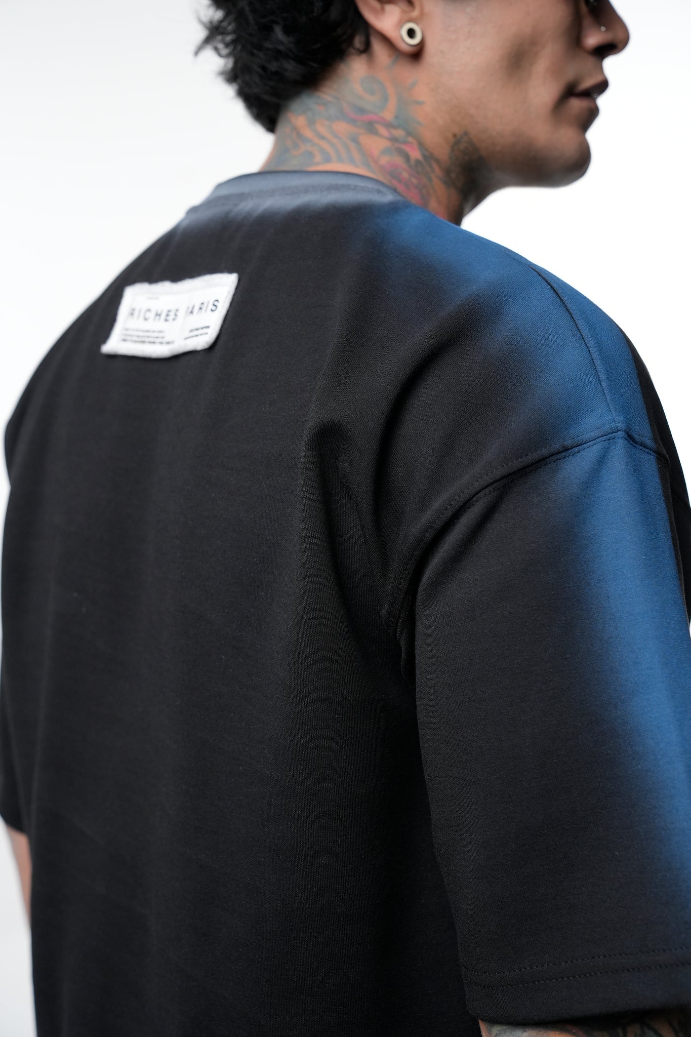 T-shirt RICHES PARIS – Dégradé Signature