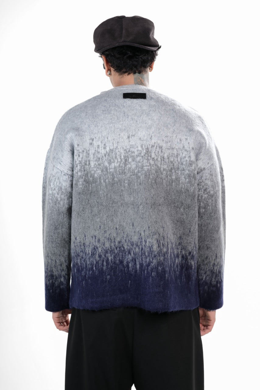 Pull Riches Paris Dégradé Bleu/ Marron