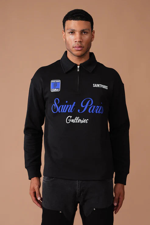 Sweat col zippé “Saint Paris Galleries”
