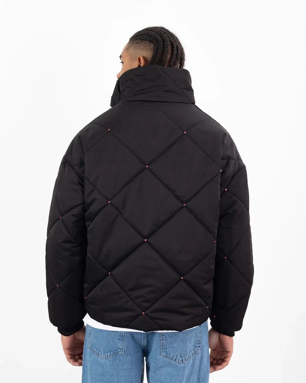 Doudoune “Diamond Stitch” - Noir